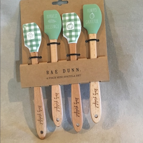 🦃 Rae Dunn Thanksgiving Spatula Set 🧑‍🍳 - Picture 2 of 2